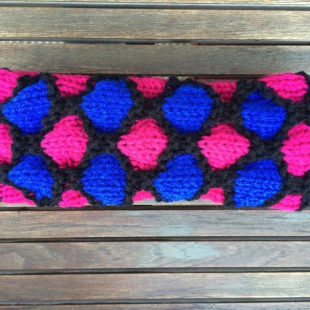 Handmade Frozen Anna Inspired Knit Headband